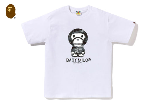 BAPE MULTI PIXEL CAMO BABY MILO TEE