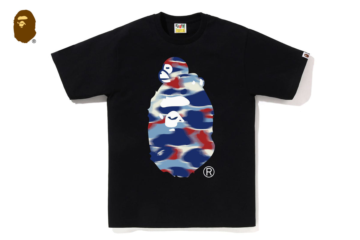 BAPE SCREEN CAMO MILO ON BIG APE TEE