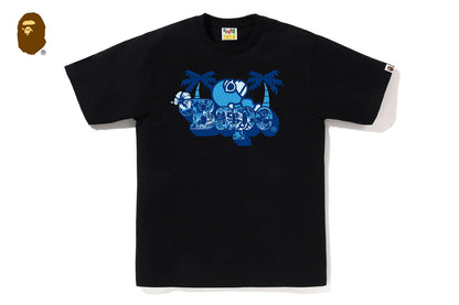 BAPE PALM RESORT CAMO MILO ON BAPE TEE