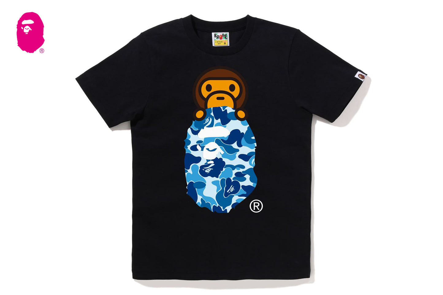 BAPE ABC CAMO MILO ON APE HEAD