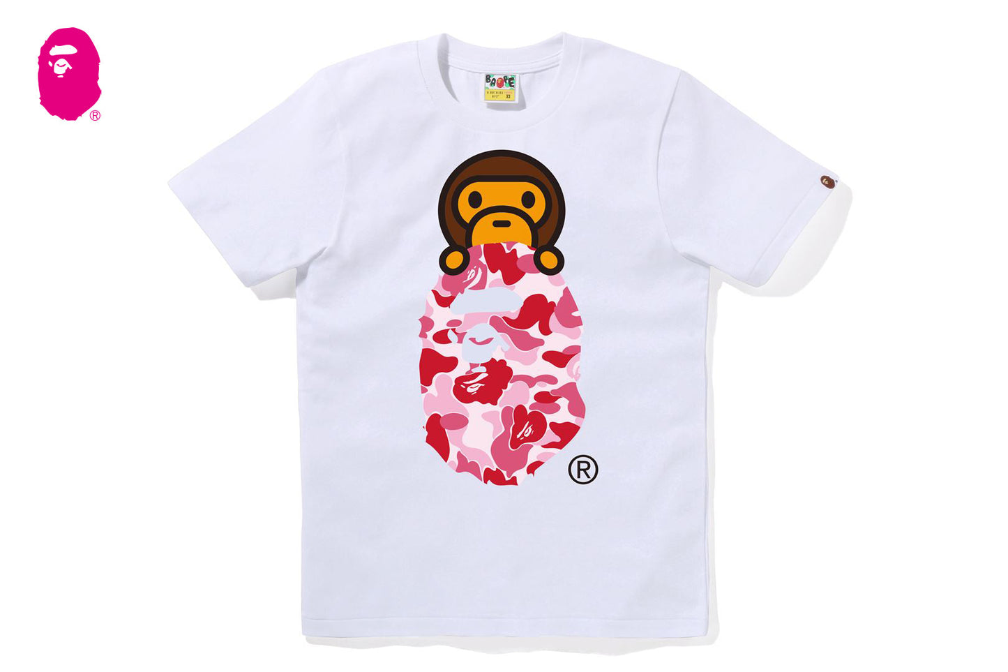 BAPE ABC CAMO MILO ON APE HEAD
