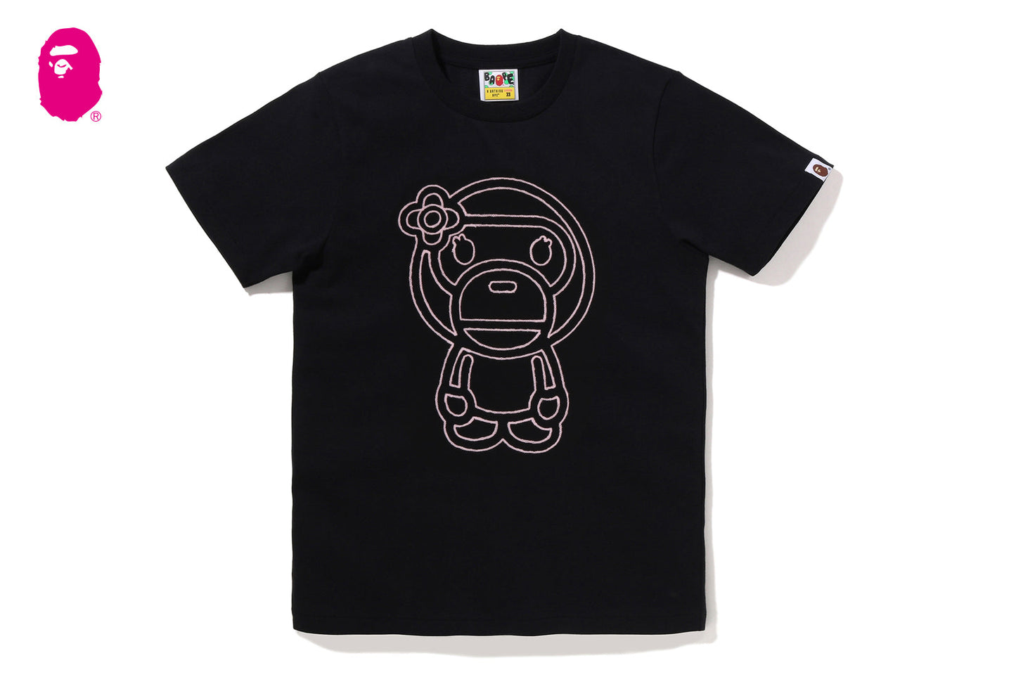 BAPE 鏈繡寶寶莉莎短袖T恤