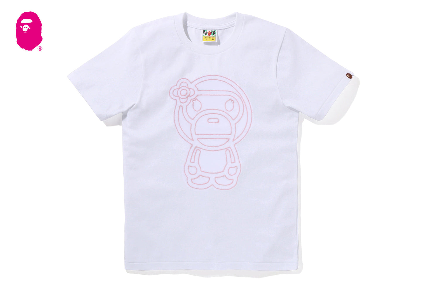 BAPE 鏈繡寶寶莉莎短袖T恤
