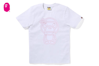 BAPE 鏈繡寶寶莉莎短袖T恤