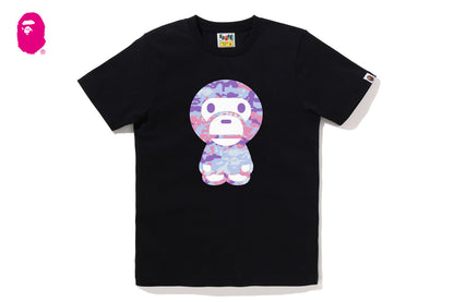 BAPE MULTI PIXEL CAMO BIG BABY MILO TEE