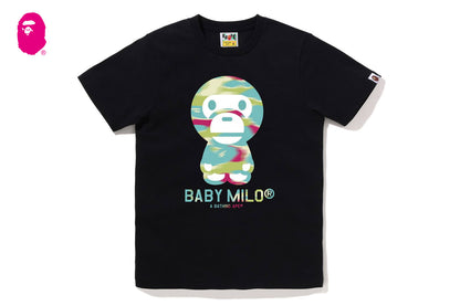 BAPE SCREEN CAMO BABY MILO TEE