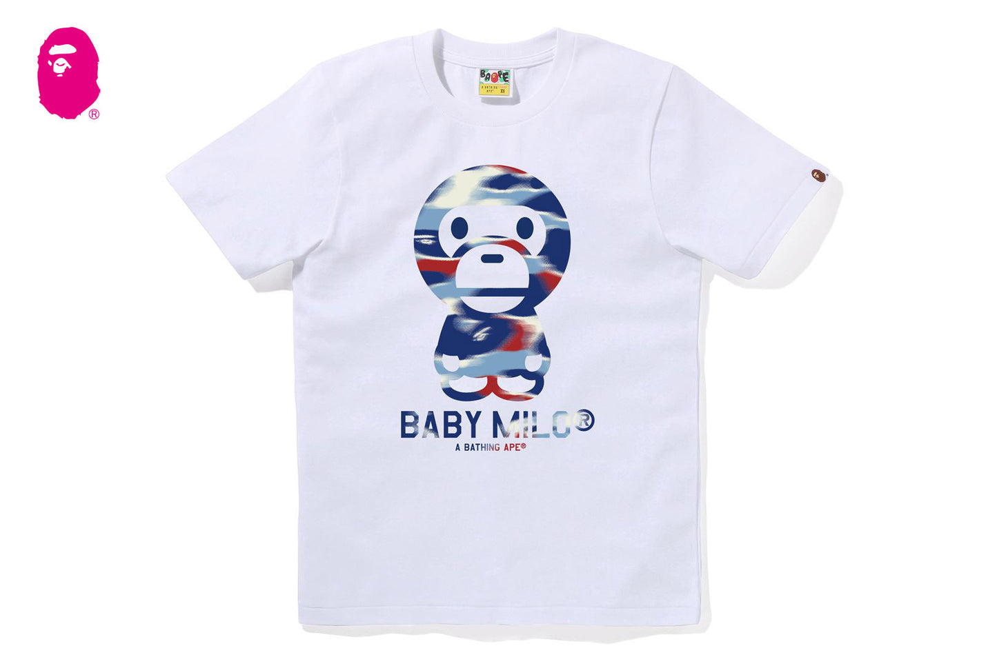 BAPE SCREEN CAMO BABY MILO TEE