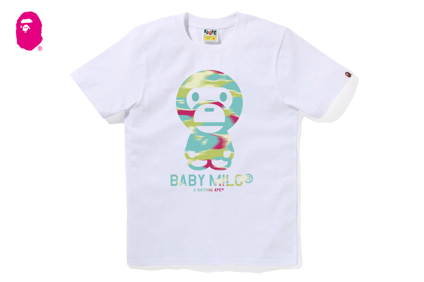 BAPE SCREEN CAMO BABY MILO TEE