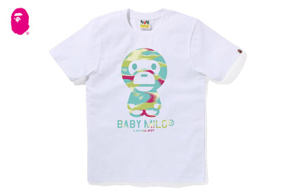 BAPE SCREEN CAMO BABY MILO TEE