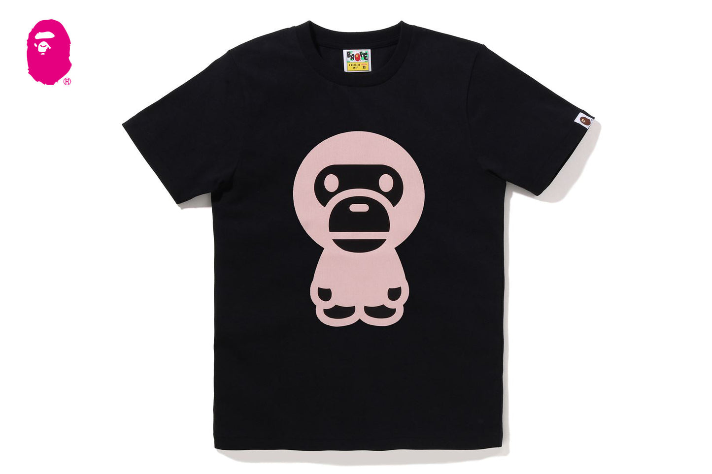 BAPE COLOR DENIM BIG BABY MILO TEE
