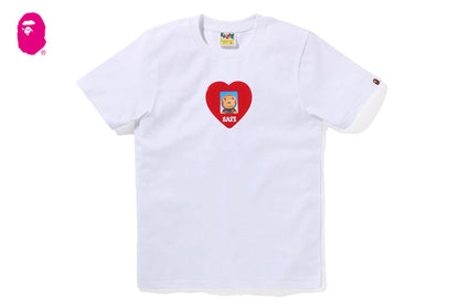 BAPE HEART ID MILO PHOTO TEE