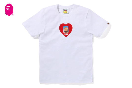 BAPE HEART ID MILO PHOTO TEE