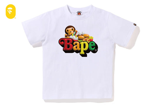 BAPE 3D MILO JUNKFOOD ON BAPE TEE