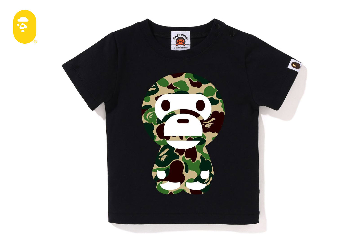 BAPE ABC CAMO BIG BABY MILO TEE