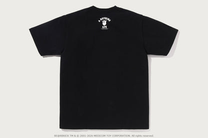 BAPE X MEDICOM TOY 30TH ANNIV. COLLEGE MILO TEE