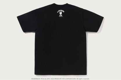 BAPE X MEDICOM TOY 30TH ANNIV. COLLEGE MILO TEE