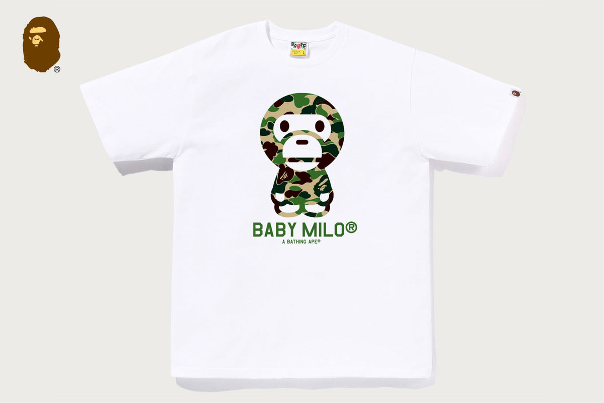 BAPE ABC CAMO BABY MILO T恤