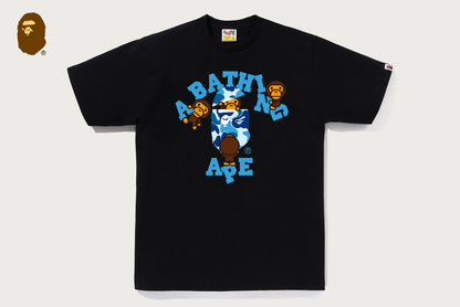 BAPE ABC CAMO COLLEGE MILO TEE