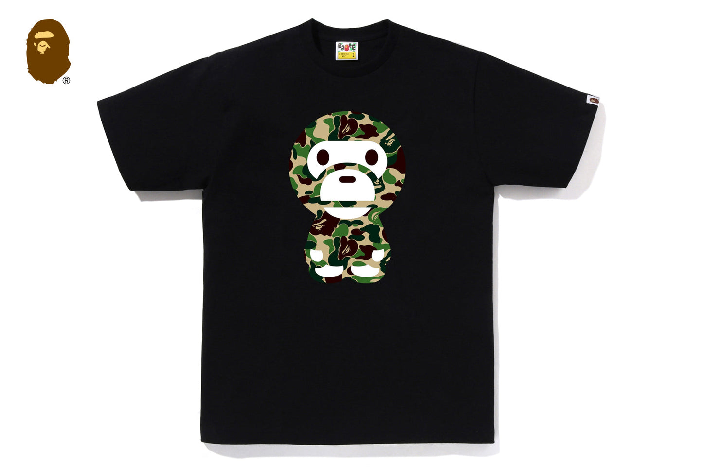 BAPE ABC CAMO BIG BABY MILO TEE