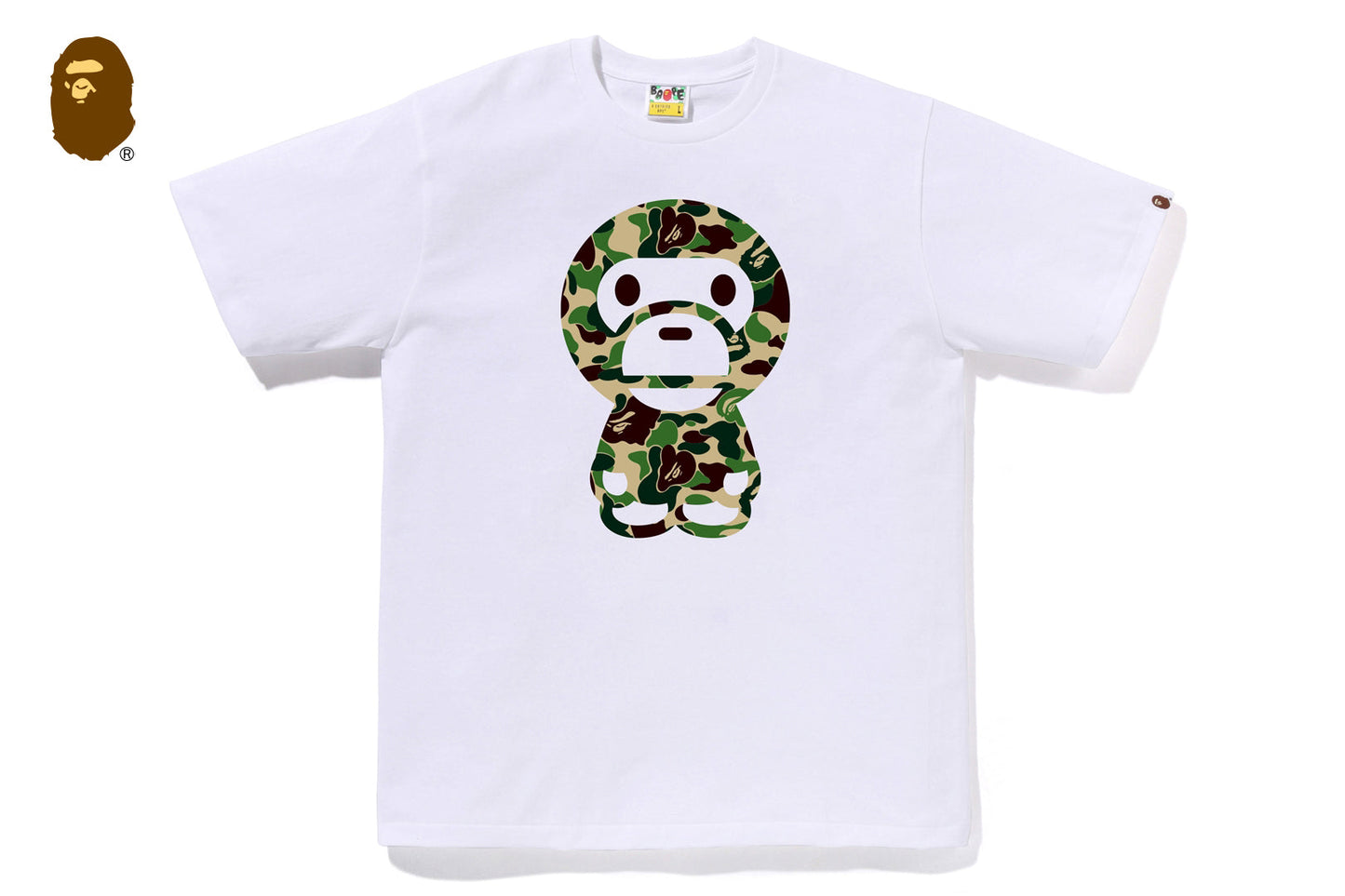 BAPE ABC CAMO BIG BABY MILO TEE