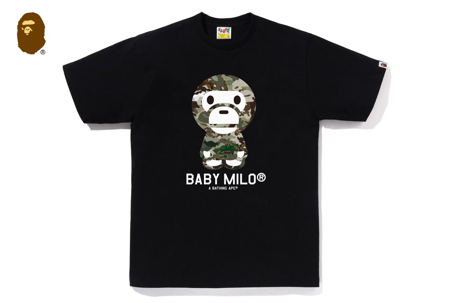 BAPE HYBRID CAMO BABY MILO TEE