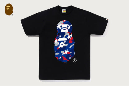 BAPE STA STRIKE CAMO MILO ON APE HEAD TEE