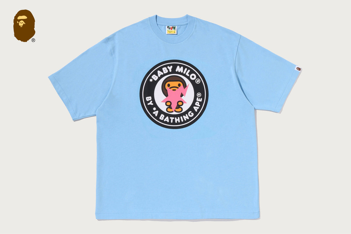 BAPE BABY MILO BAPE STA BUSY WORKS 放鬆版T恤