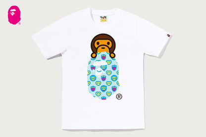 BAPE MILOGRAM SWEETS MILO ON APE HEAD TEE