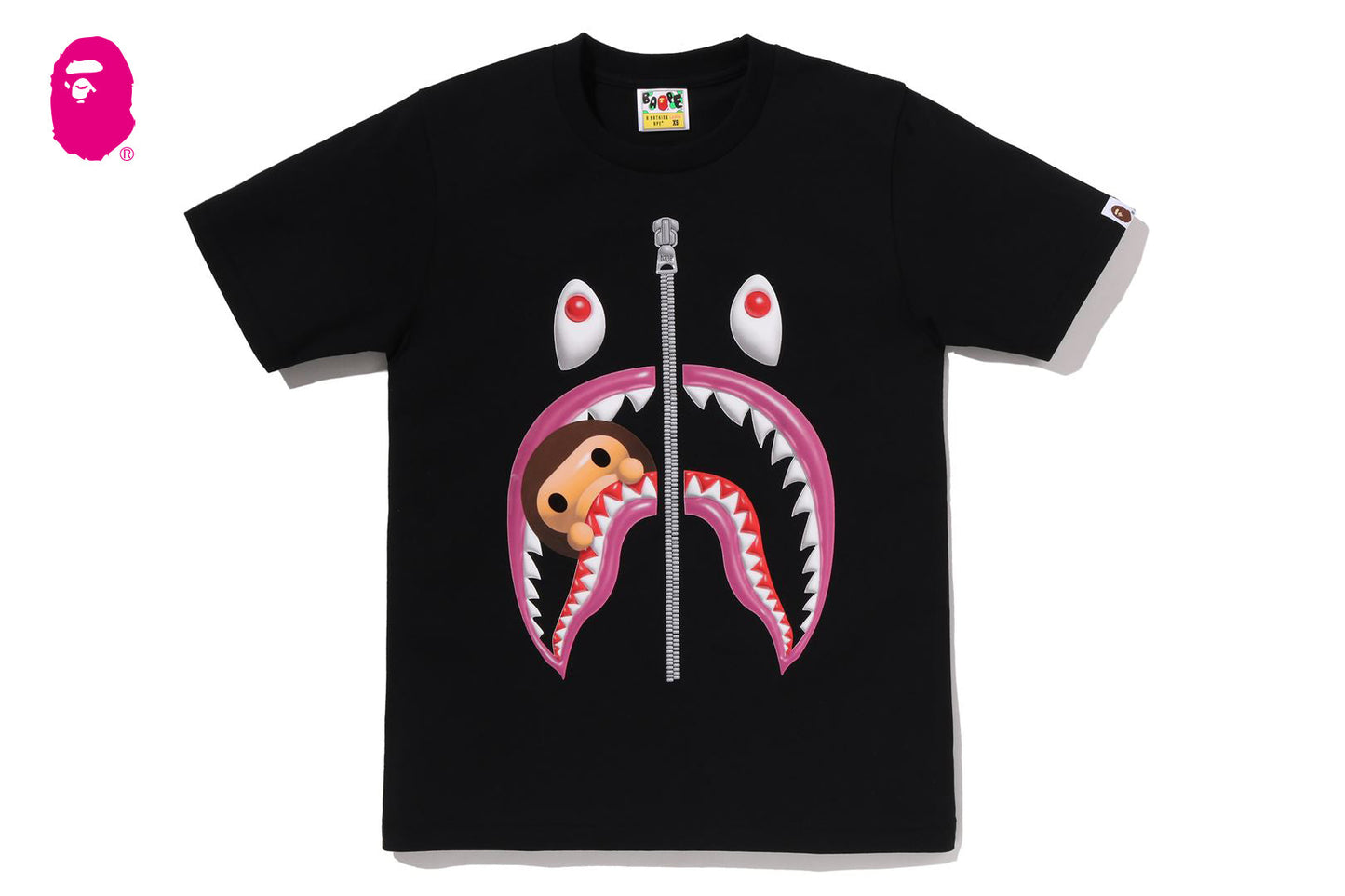 BAPE 3D MILO SHARK TEE