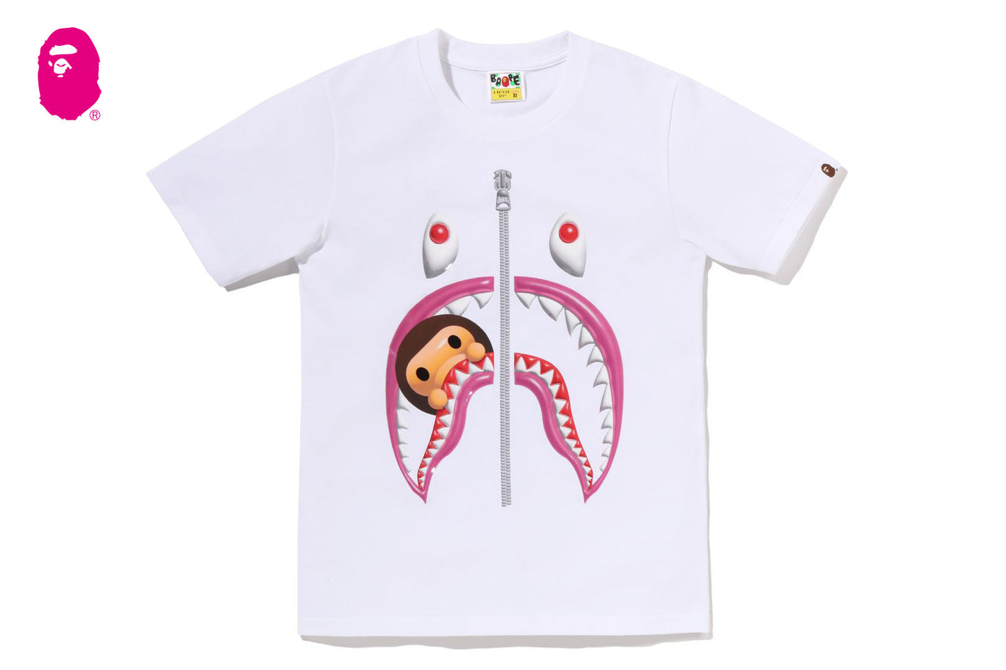 BAPE 3D MILO SHARK TEE