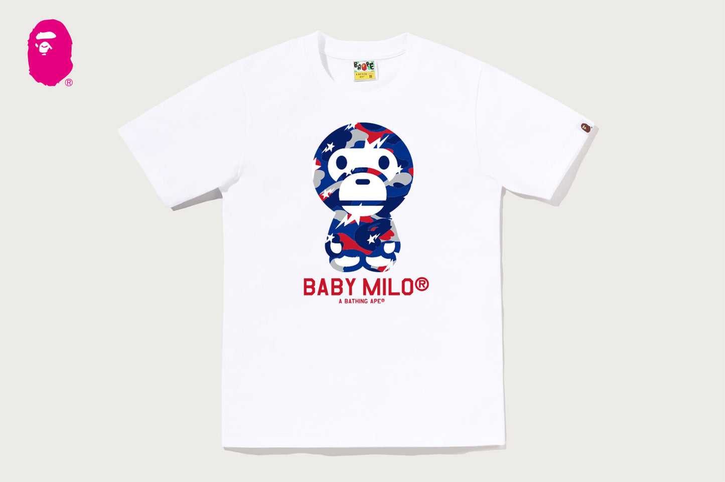 BAPE STA STRIKE CAMO BABY MILO TEE