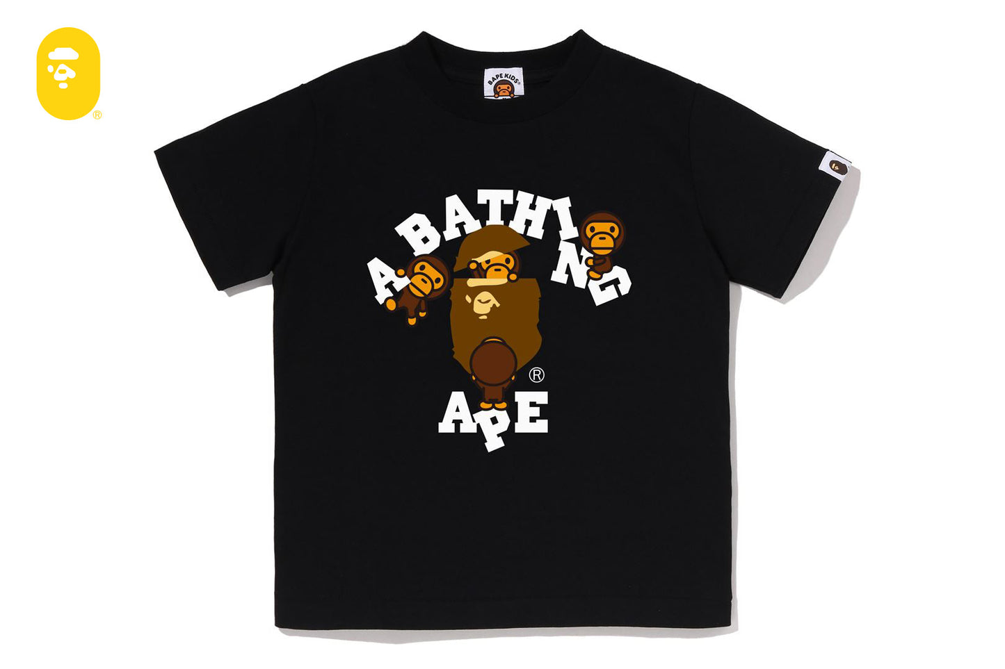 BAPE COLLEGE MILO TEE