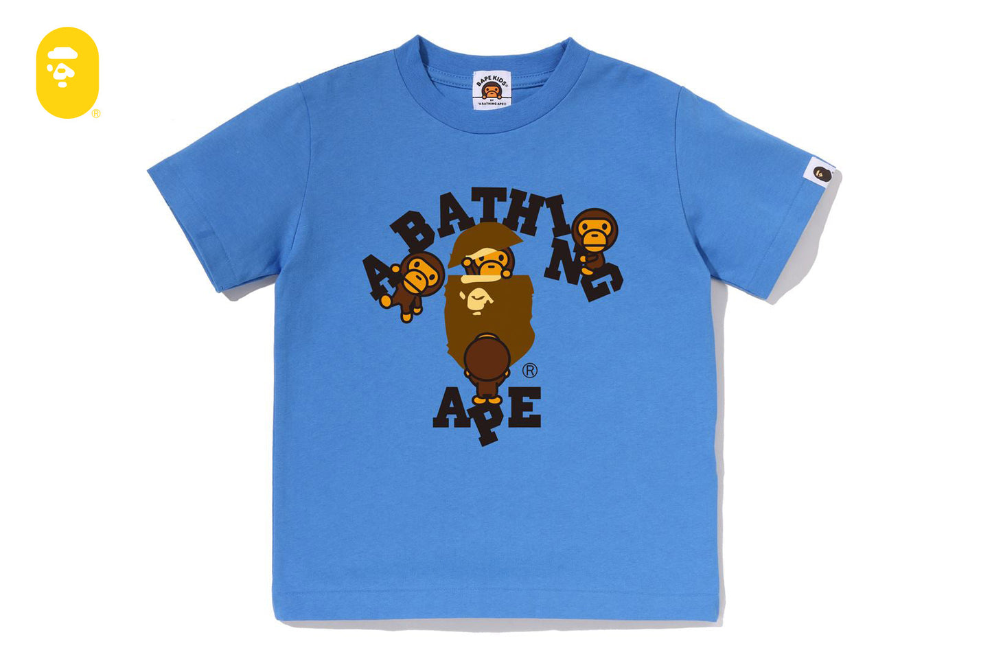 BAPE COLLEGE MILO TEE