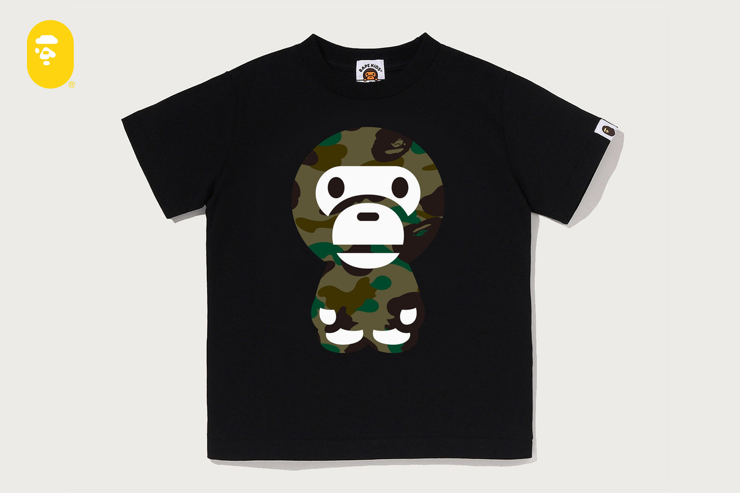 BAPE 1ST CAMO BIG BABY MILO TEE