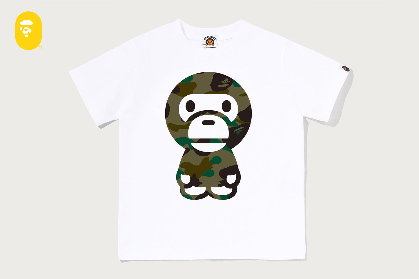 BAPE 1ST CAMO BIG BABY MILO TEE