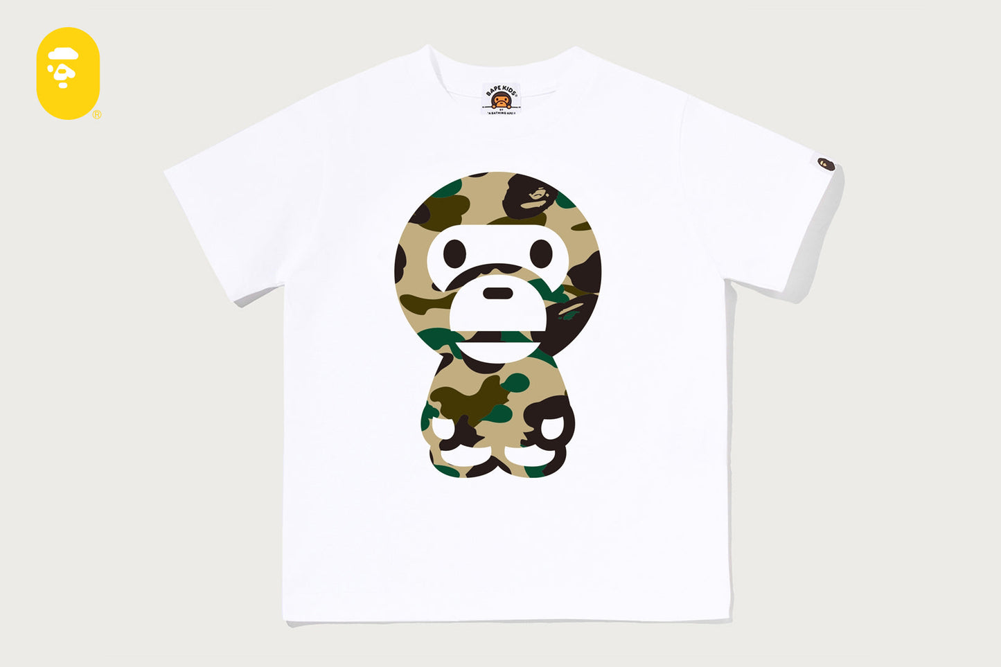 BAPE 1ST CAMO BIG BABY MILO TEE