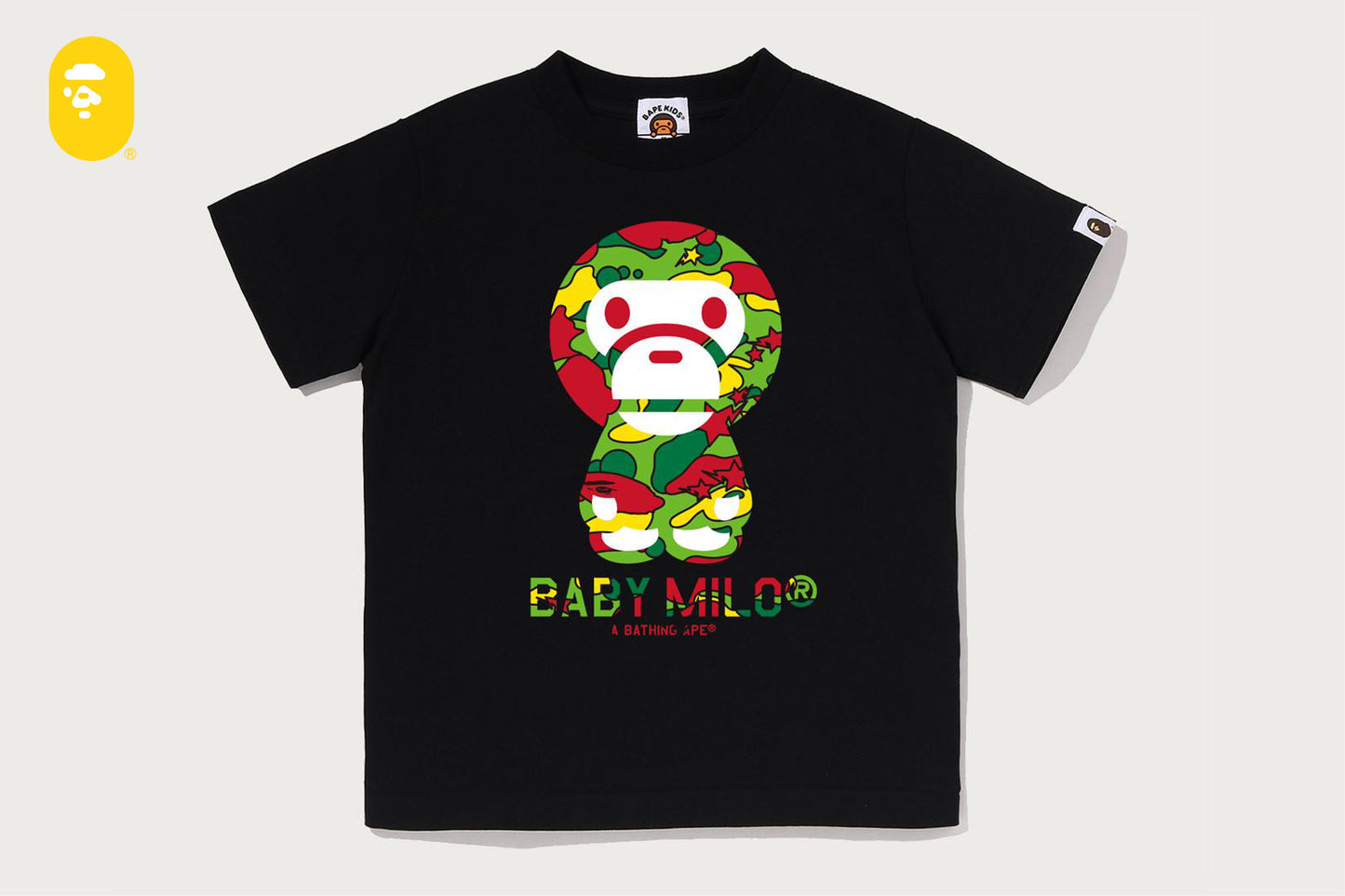 BAPE STA CAMO BABY MILO TEE