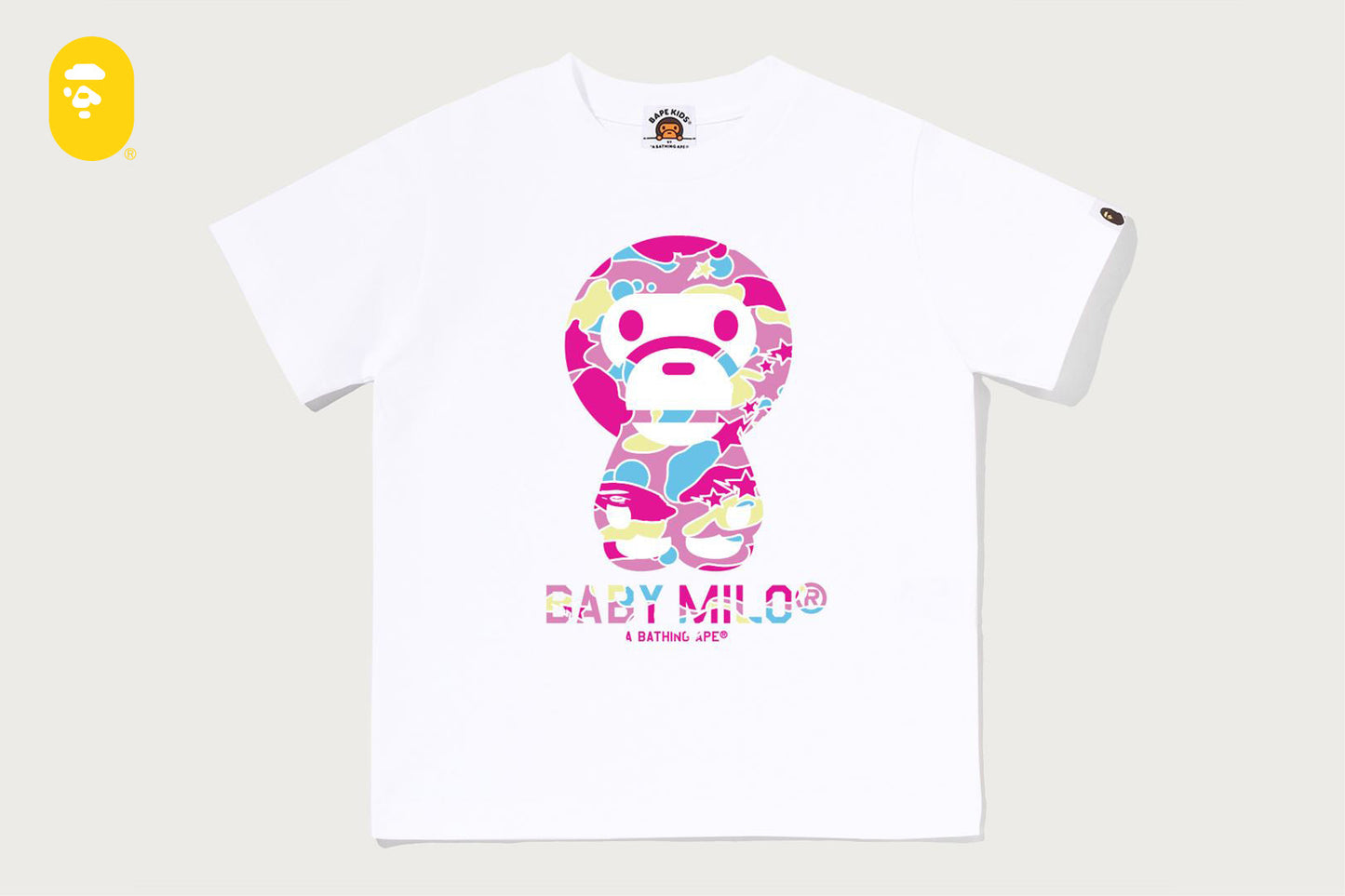BAPE STA CAMO BABY MILO TEE