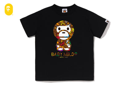 BAPE MILO 多恐龍圖案寶寶 MILO T 恤