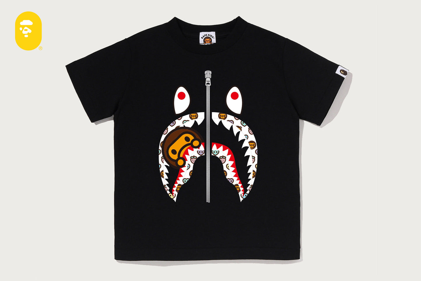 BAPE MILOGRAM SWEETS MILO SHARK TEE