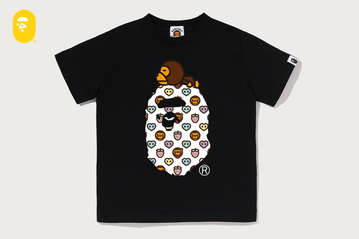 BAPE MILOGRAM SWEETS MILO ON BIG APE TEE