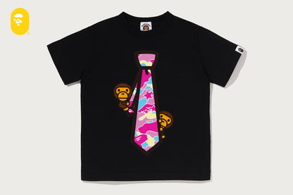 BAPE STA CAMO MILO 領帶 T 恤