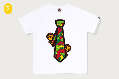 BAPE STA CAMO MILO 領帶 T 恤