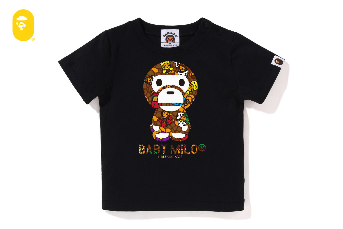 BAPE MILO 多恐龍圖案寶寶 MILO T 恤