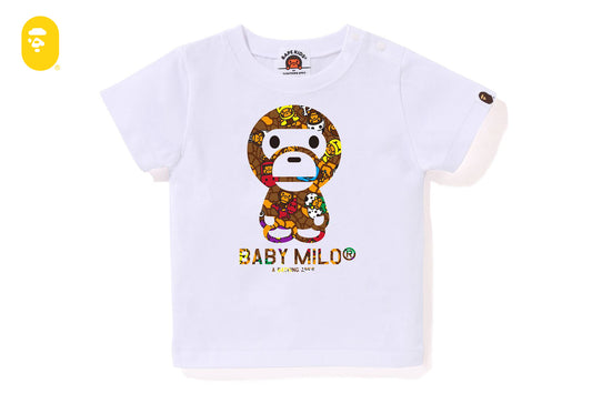 BAPE MILO 多恐龍圖案寶寶 MILO T 恤