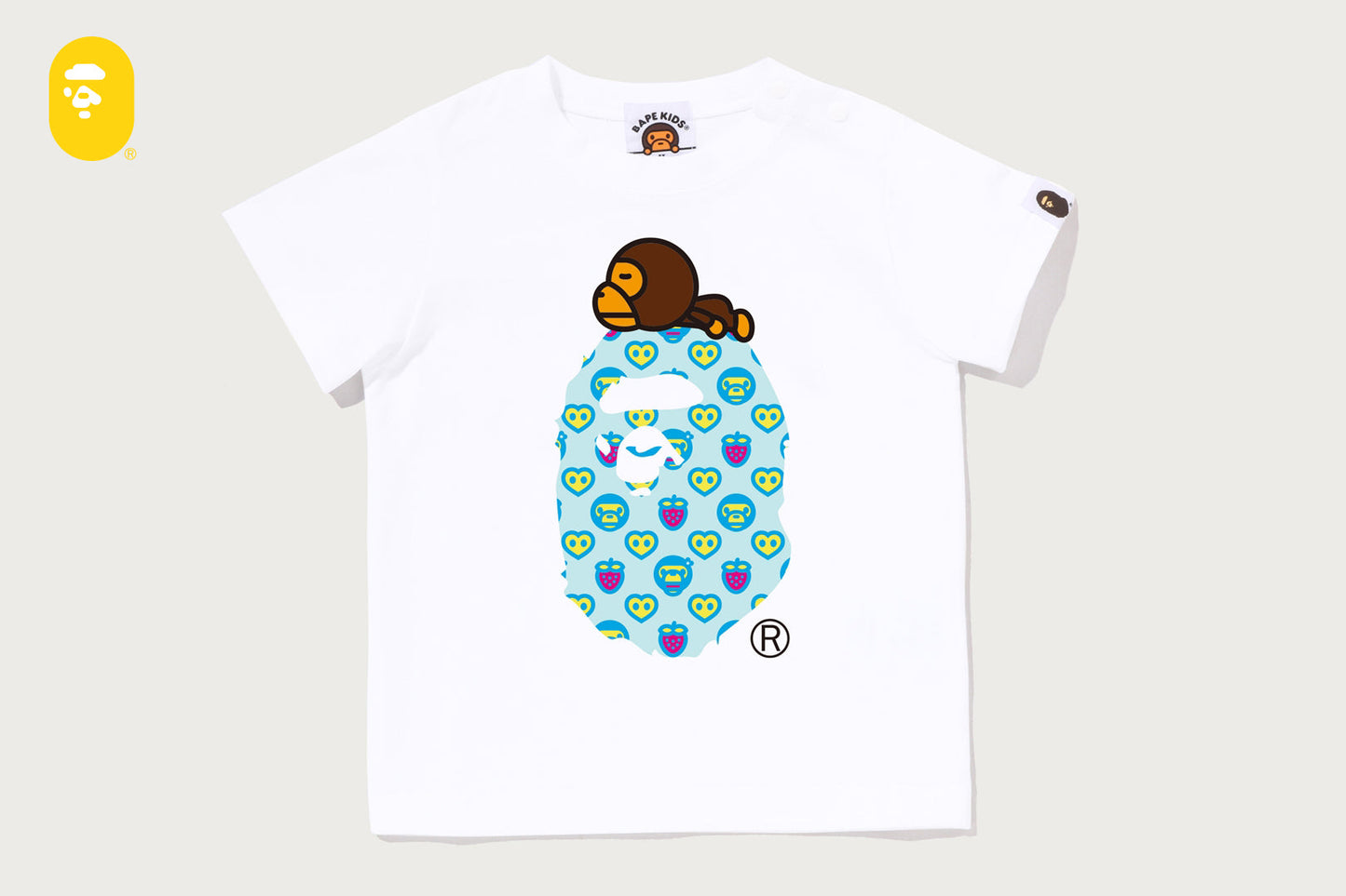 BAPE MILOGRAM SWEETS MILO ON BIG APE TEE