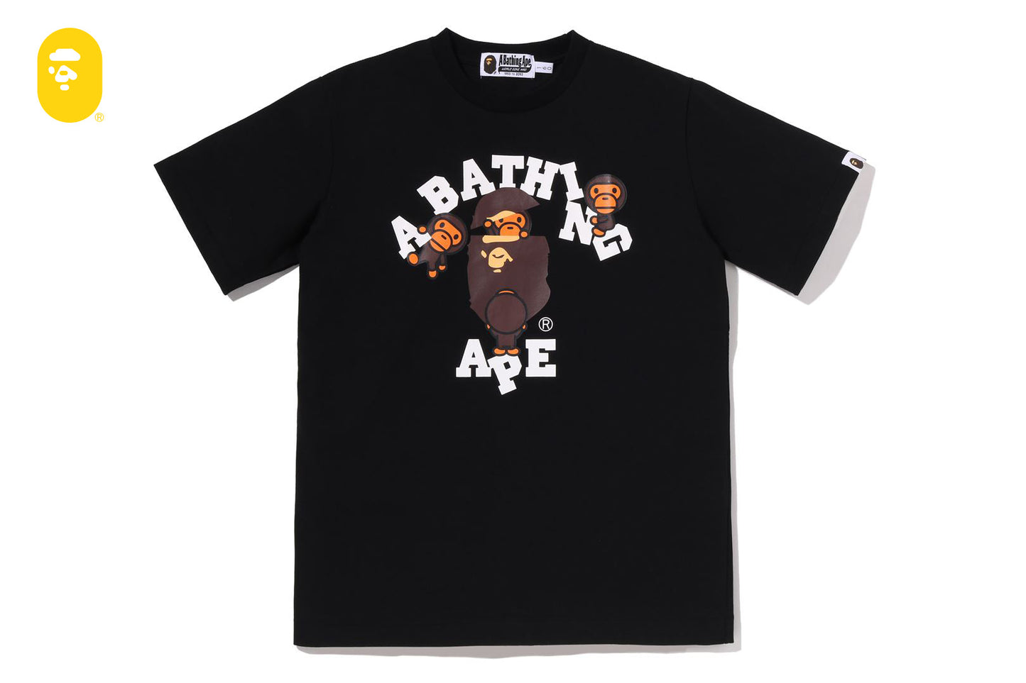 BAPE COLLEGE MILO TEE