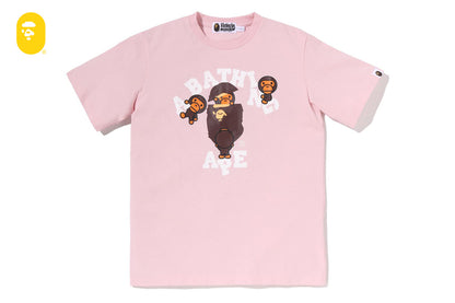 BAPE COLLEGE MILO TEE