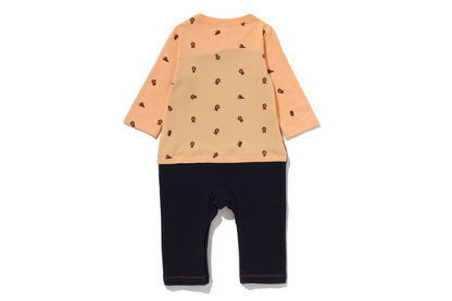 BAPE BABY MILO MONOGRAM臉友連身衣