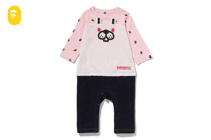 BAPE BABY MILO MONOGRAM臉友連身衣